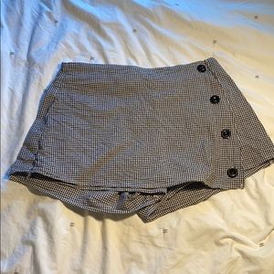Pacsun Gingham Checkered Skort
